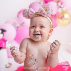 Headband Floral Minnie Baby na internet