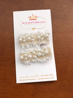 Hairclips Pearls