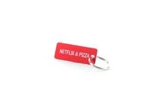 NETFLIX & PIZZA / LLAVERO PLACA
