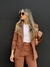 Conjunto Blazer e calça Marrom - Hanna Lima 