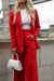 Conjunto Pantalona Blazer Vermelho by. Yasmin Volpato - loja online