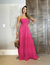 Vestido Longo Liso Pink