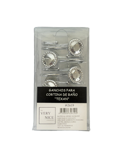 2619 - GANCHOS PARA CORTINA DE BAÑO "TEXAN" - comprar online