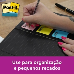 Bloco Autoadesivo Post-It 38x50mm 400fls. Cores Neon - 3M na internet