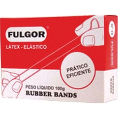 Elástico Látex Fino Chinês N.18 Cx/100g - Fulgor