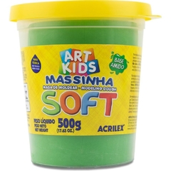 Massa para Modelar Soft 500 g Verde - Acrilex