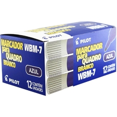 Pincel p/Quadro Branco Wbm-7 Recarregável Azul 12un - Pilot - comprar online