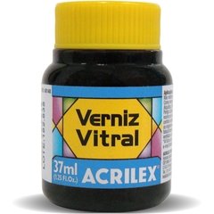 Verniz Vitral Azul Turquesa 37ml Acrilex 6 Unidades