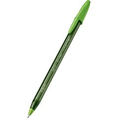 Caneta Esferográfica Cristal Fashion Fine Verde 12un - Bic - Riscom - Comércio Online