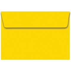 Envelope para Convite 162x229mm Amarelo 80g 100un