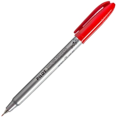 Marcador Permanente 1,0mm Ponta Fina Vermelho 12unid - Pilot na internet