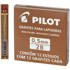 Grafite 0,5 mm 2b 12tubos x 12minas - Pilot