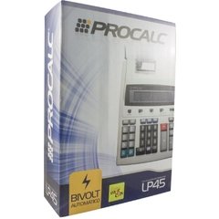 Calculadora de Impressão 12 Dig. Bobina 57mm Biv - Procalc - loja online