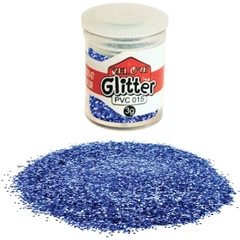 Glitter PVC Azul Royal Pote 3g. 12unid - Honey na internet