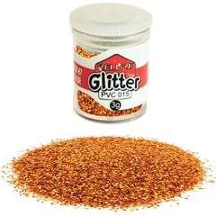 Glitter PVC Laranja Potes 12 potes de 3gr. - Honey na internet