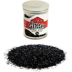 Glitter PVC Preto Potes 3g. - Honey na internet