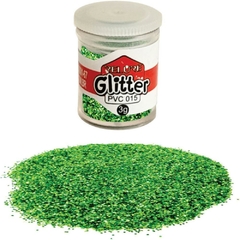 Glitter PVC Verde Bandeira Potes 3g. 12unid - Honey na internet