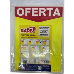 Cartaz p/Marcação Oferta Amarelo A6 10x15cm.250g 25un Radex - Riscom - Comércio Online