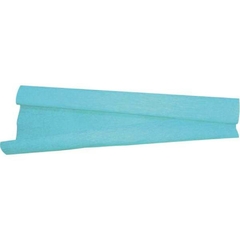 Papel Crepom 48cm x 2,00m Azul Claro 10un - V.M.P.