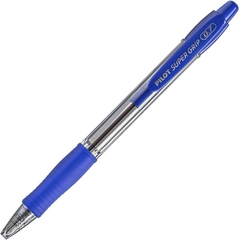 Caneta Retrátil Bpsg-S Supergrip 0.7mm Azul 12un - Pilot na internet