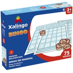 Jogo de Bingo de Pedras de Madeira - Xalingo