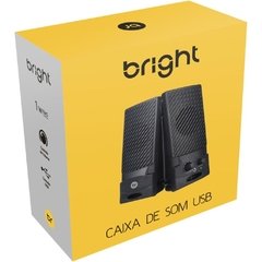 Caixa Acústica para computador 1w Volume Usb - Bright - comprar online