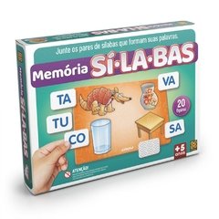 Jogo da Memória Silabas 20 Prêmios - Grow na internet