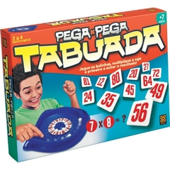 Jogo de Tabuleiro Pega Pega Tabuada - Grow