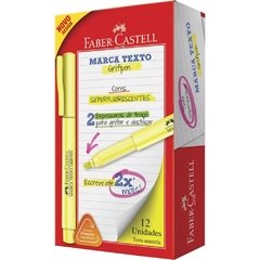 Caneta Marca Texto Grifpen Amarela - Faber-Castell