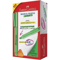 Caneta Marca Texto Grifpen Verde 12un - Faber-Castell