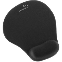 Mouse Pad Gel Preto c/ Apoio - Multilaser