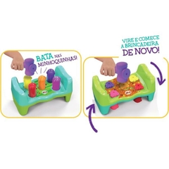 Brinquedo para Bebê Bate Rebate Minhoquinhas - Elka - comprar online