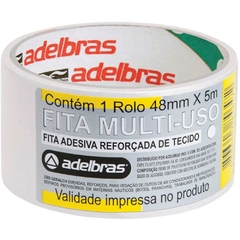 Fita de Alta Resistência Silver Tape Branca 48mmx5m Adelbras