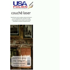 Papel Fotográfico Laser A4 Glossy Couchê 170g 30fls