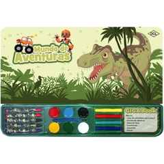 Livro Infantil p/Colorir Dinossauros Giga Book 46pgs - Dcl