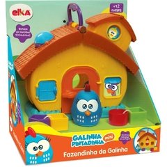 Brinquedo Educativo Galinha Pintadinha Fazendinha - Elka