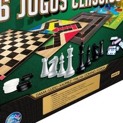 Jogos de Tabuleiro 6 Jogos Clássicos - Pais E Filhos na internet