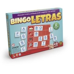 Jogo de Bingo Letras 5 a 8 Anos - Grow