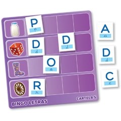 Jogo de Bingo Letras 5 a 8 Anos - Grow - comprar online