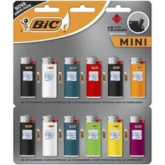 Isqueiro Descartável Bic Mini a Gas Cartela c/12und - Bic