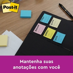 Bloco Autoadesivo Post-It 38x50mm 400fls Amarelo - 3M - Riscom - Comércio Online