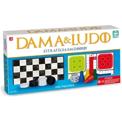 Jogo de Tabuleiro Dama e Ludo - Nig Brinquedos na internet