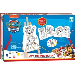 Brinquedo p/Colorir Patrulha Canina Kit de Pintura - Riscom - Comércio Online