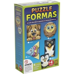 Quebra-Cabeça Cartonado Puzzle Formas Básicas - Grow