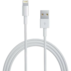 Cabo USB Light 8p 3.0a 1,0m Branco - Flex