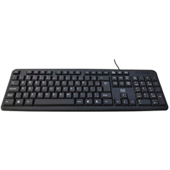 Teclado USB Básico Preto - Multi na internet