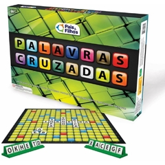 Jogo de Tabuleiro Palavras Cruzadas - Pais E Filhos