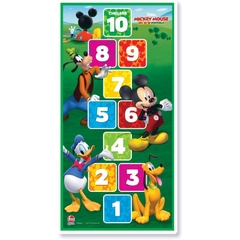 Brinquedo Pedagógico EVA Mickey Amarelinha 1,40mx70cm Lider