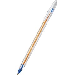 Caneta Esferográfica Cristal Fina Azul 50un - Bic - Riscom - Comércio Online