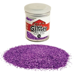 Glitter PVC Roxo Potes 3g. 12 unid - Honey na internet